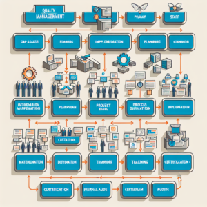 Ważne etapy w procesie wdrożenia systemu zarządzania jakością ISO 9001