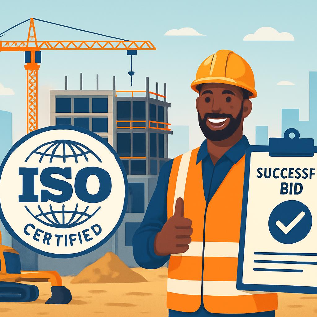 Certyfikaty ISO dla branży budowlanej – które normy dają realną przewagę w przetargach i jak je wdrożyć krok po kroku